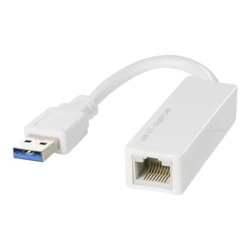 Deltaco USB3-GIGA5 netwerkkaart & -adapter Ethernet 1000 Mbit-s