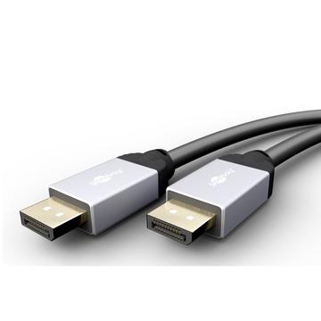 Goobay DisplayPort Aansluitkabel [1x DisplayPort stekker 1x DisplayPort stekker] 3.0 m Zwart