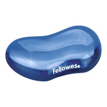 Polssteun voor muis Fellowes gel transparant blauw