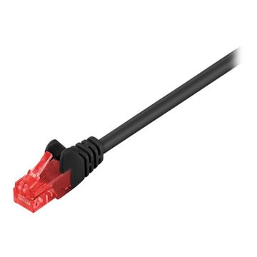 Cat6 1.5M zwart UTP kabel