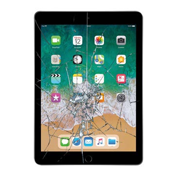 iPad 9.7 (2018) Displayglas & Touchscreen Reparatie Zwart