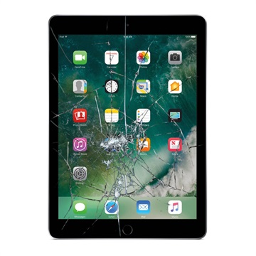 iPad 9.7 Displayglas & Touchscreen Reparatie Zwart