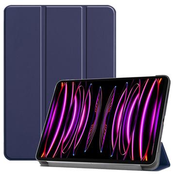 iPad Air 12.9 (2024) Tri-Fold Series Smart Folio Case Blauw