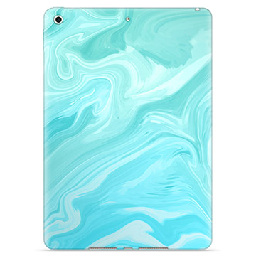 iPad Air 2 TPU-hoesje blauw marmer