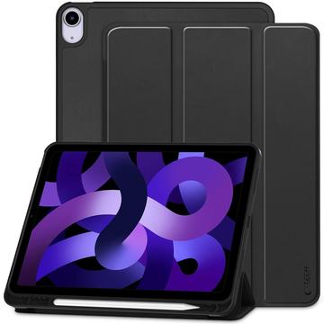 iPad Air 2020-2022-2024 TechProtect SmartCase Pen Tri-Fold Folio Case Zwart