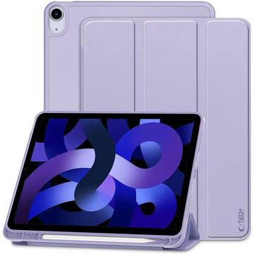 iPad Air 2020-2022-2024 TechProtect SmartCase Pen Tri-Fold Folio Case Paars