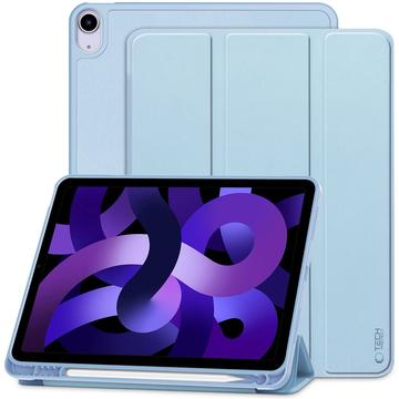 iPad Air 2020-2022-2024 TechProtect SmartCase Pen Tri-Fold Folio Case Hemelsblauw