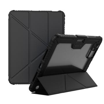 iPad Pro 11 (2024) Nillkin Bumper Smart Folio Case Zwart-Transparant