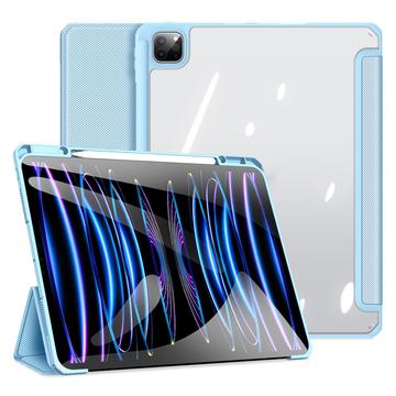iPad Pro 13 (2024) Dux Ducis Toby Tri-Fold Smart Folio Hoesje Baby Blauw