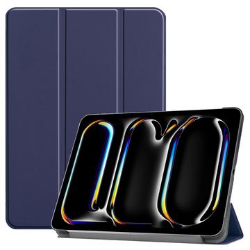 iPad Pro 13 (2024) Tri-Fold Series Smart Folio Case Blauw