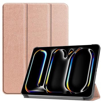 iPad Pro 13 (2024) Tri-Fold Series Smart Folio Case Rose Gold