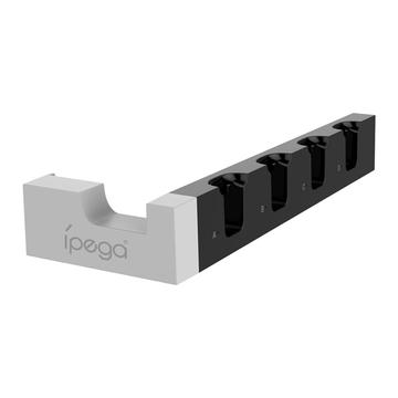 iPega PG-9186WH Oplaadstation voor N-Switch Joy Controller Wit-Zwart