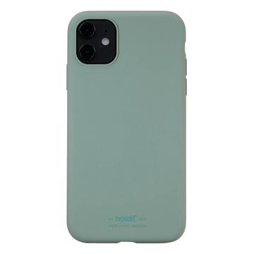 iPhone 11 Holdit Silicone Case Moss Green