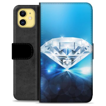 iPhone 11 Premium Portemonnee Hoesje Diamant