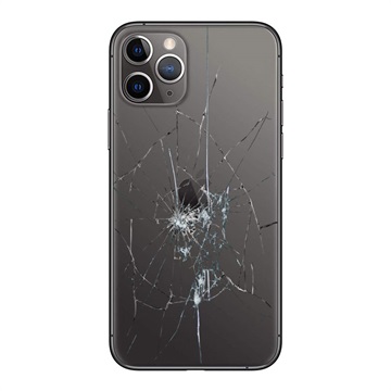 iPhone 11 Pro Achterkant Reparatie Alleen glas Zwart