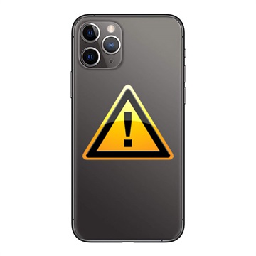 iPhone 11 Pro Batterij Cover Reparatie incl. frame Zwart