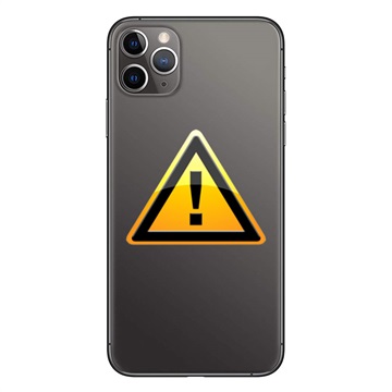 iPhone 11 Pro Max Batterij Cover Reparatie incl. frame Zwart