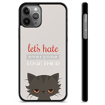Beschermhoes voor iPhone 11 Pro Max Angry Cat