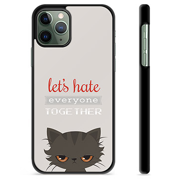Beschermhoes voor iPhone 11 Pro Angry Cat
