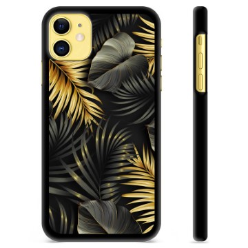 iPhone 11 Beschermhoes Gouden Bladeren