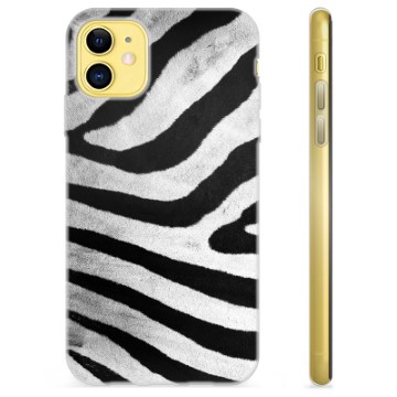 iPhone 11 TPU-hoesje Zebra