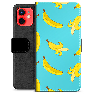 iPhone 12 mini Premium Wallet Case Bananen
