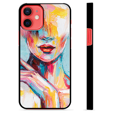 iPhone 12 mini Beschermende Cover Abstract Portret