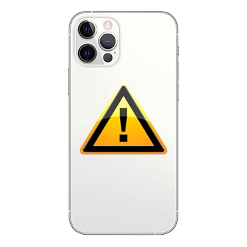 iPhone 12 Pro Batterij Cover Reparatie incl. lijst Zilver