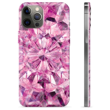 iPhone 12 Pro Max TPU-hoesje Roze Kristal