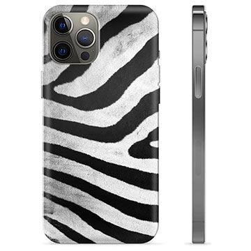 iPhone 12 Pro Max TPU-hoesje Zebra