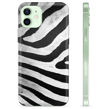 iPhone 12 TPU-hoesje Zebra