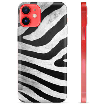 iPhone 12 mini TPU-hoesje Zebra
