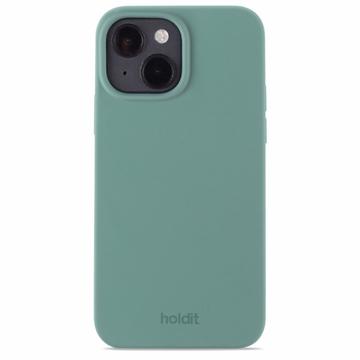 iPhone 13-14 Holdit Silicone Case Mosgroen