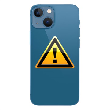 iPhone 13 Batterij Cover Reparatie incl. frame Blauw