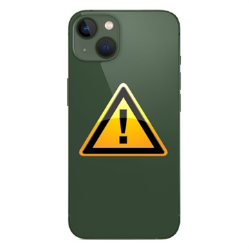 iPhone 13 Batterij Cover Reparatie incl. frame Groen