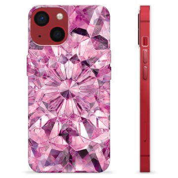 iPhone 13 Mini TPU-hoesje Roze Kristal