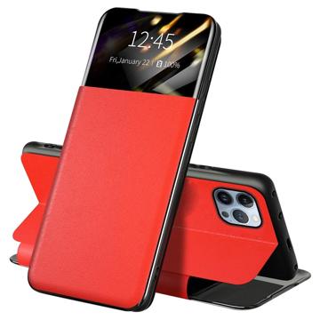 iPhone 13 Pro Front Smart View Flip Case Rood