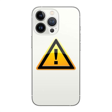 iPhone 13 Pro Max Batterij Cover Reparatie incl. frame Wit