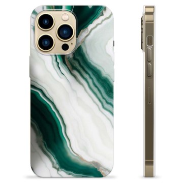iPhone 13 Pro Max TPU-hoesje Smaragd Marmer