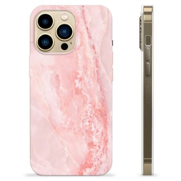 iPhone 13 Pro Max TPU-hoesje Roze Marmer