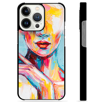 iPhone 13 Pro Beschermende Cover Abstract Portret