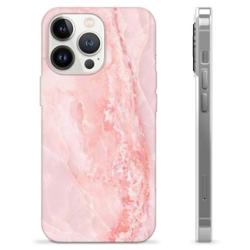 iPhone 13 Pro TPU-hoesje Roze Marmer