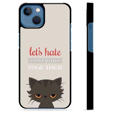 Beschermhoes voor iPhone 13 Angry Cat