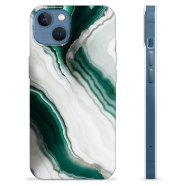 iPhone 13 TPU-hoesje Smaragd Marmer