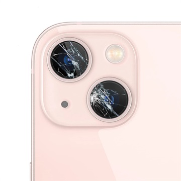 iPhone 13 Camera Lens Glas Reparatie Roze