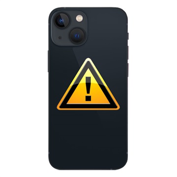 iPhone 13 mini Batterij Cover Reparatie incl. frame Zwart