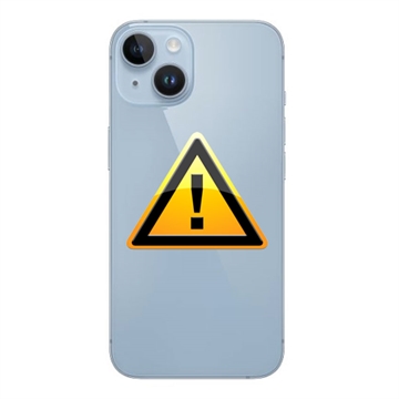 iPhone 14 Batterij Cover Reparatie incl. frame Blauw