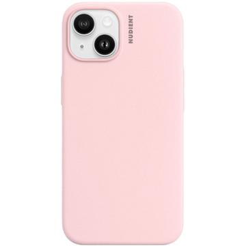 iPhone 14 Nudient Base Siliconen Hoesje Roze