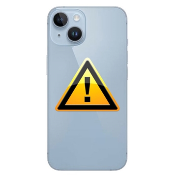 iPhone 14 Plus Batterij Cover Reparatie incl. frame Blauw