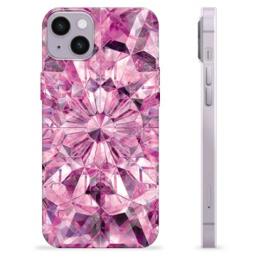 iPhone 14 Plus TPU-hoesje Roze Kristal